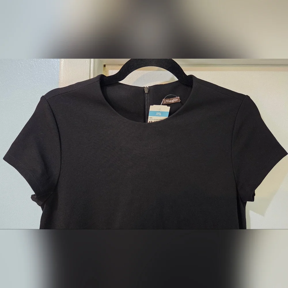 Women's J.McLaughlin Black Dress, Size Xs - Picture 5 of 11